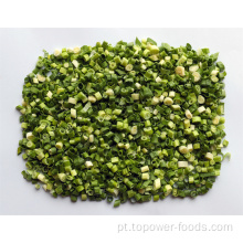 Chive verde liofilizado